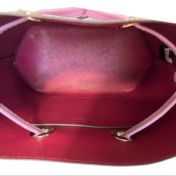 NWT Kate Spade New York EVA Pink Mauve Small Bucket Bag - Picture 4 of 16